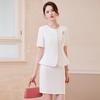Toluoman Women's Summer Formal Two-Piece Suit Set