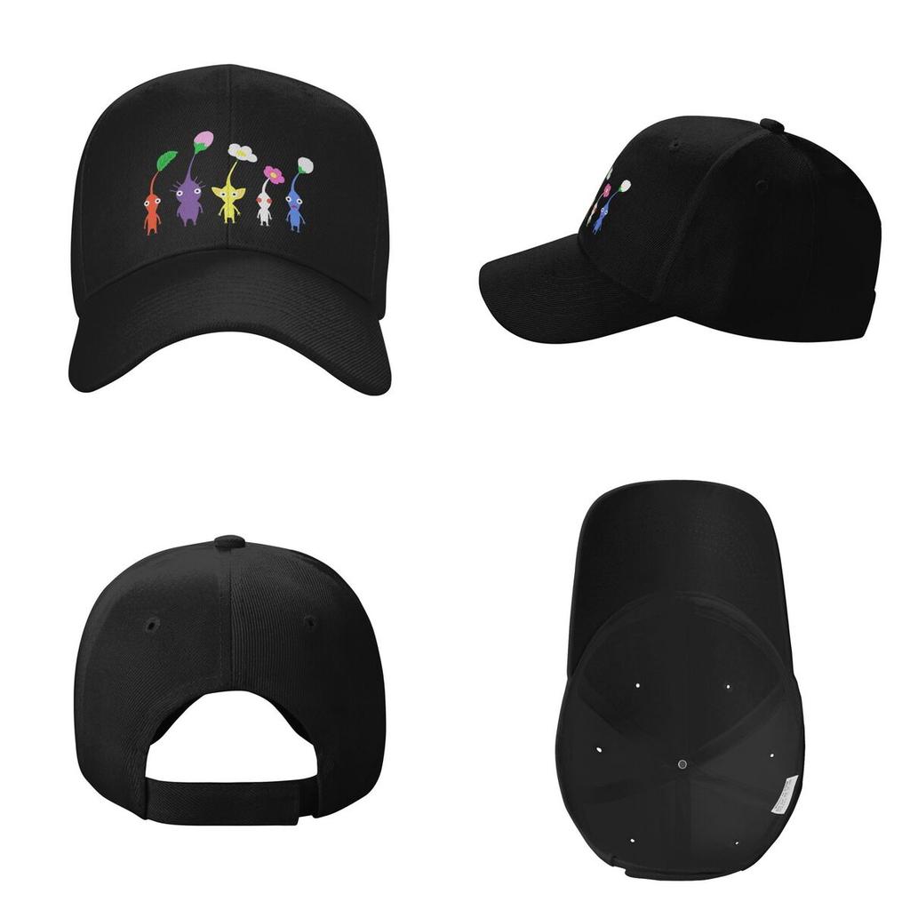 Vintage Cute Pikmin Game Baseball Caps Snapback Men Women Hats Outdoor Cap Hip Hop Baseball Hat Casquette