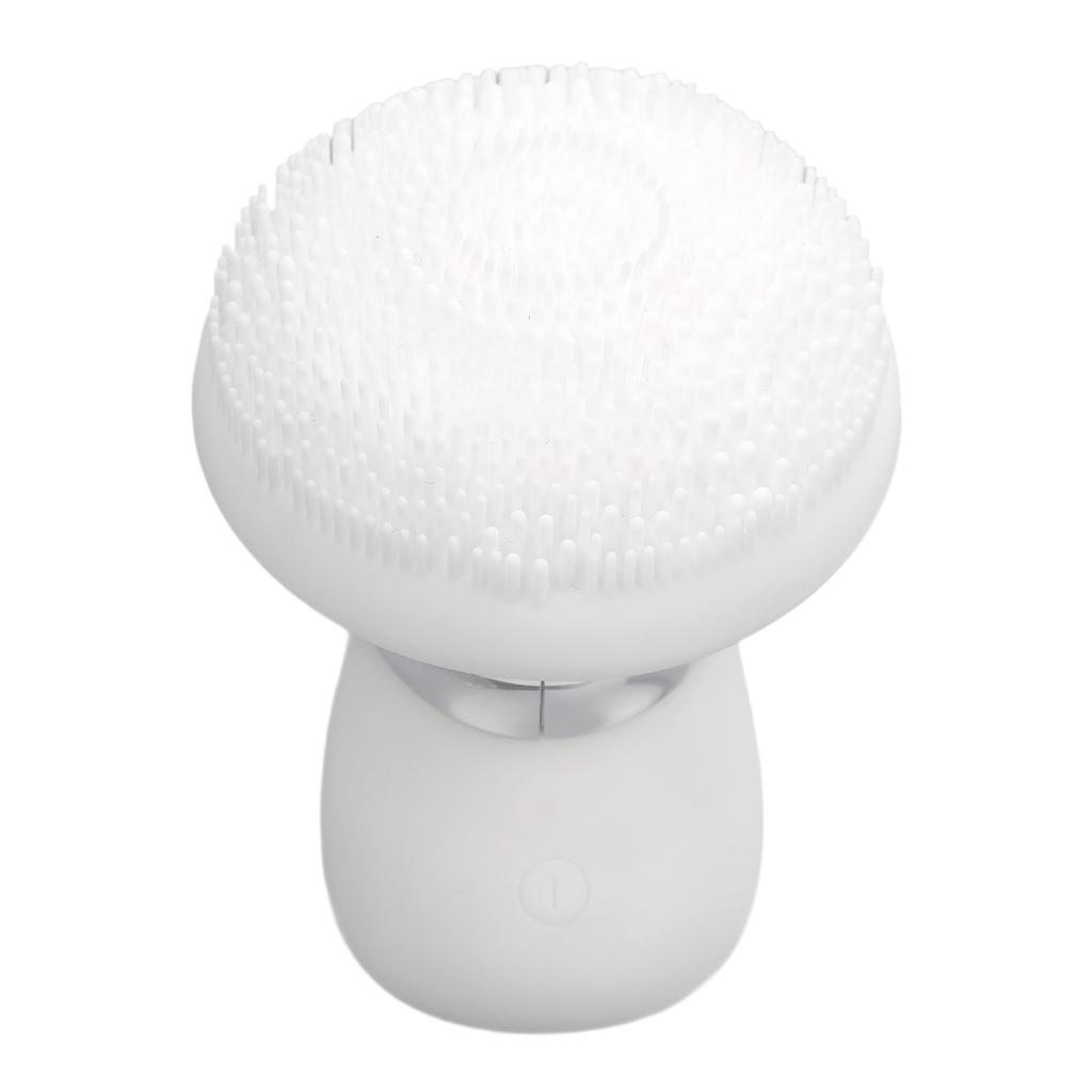 Silicone Facial Cleansing Brush Rechargeable Massaging 4 Modes IPX7 Waterproof Electric Facial