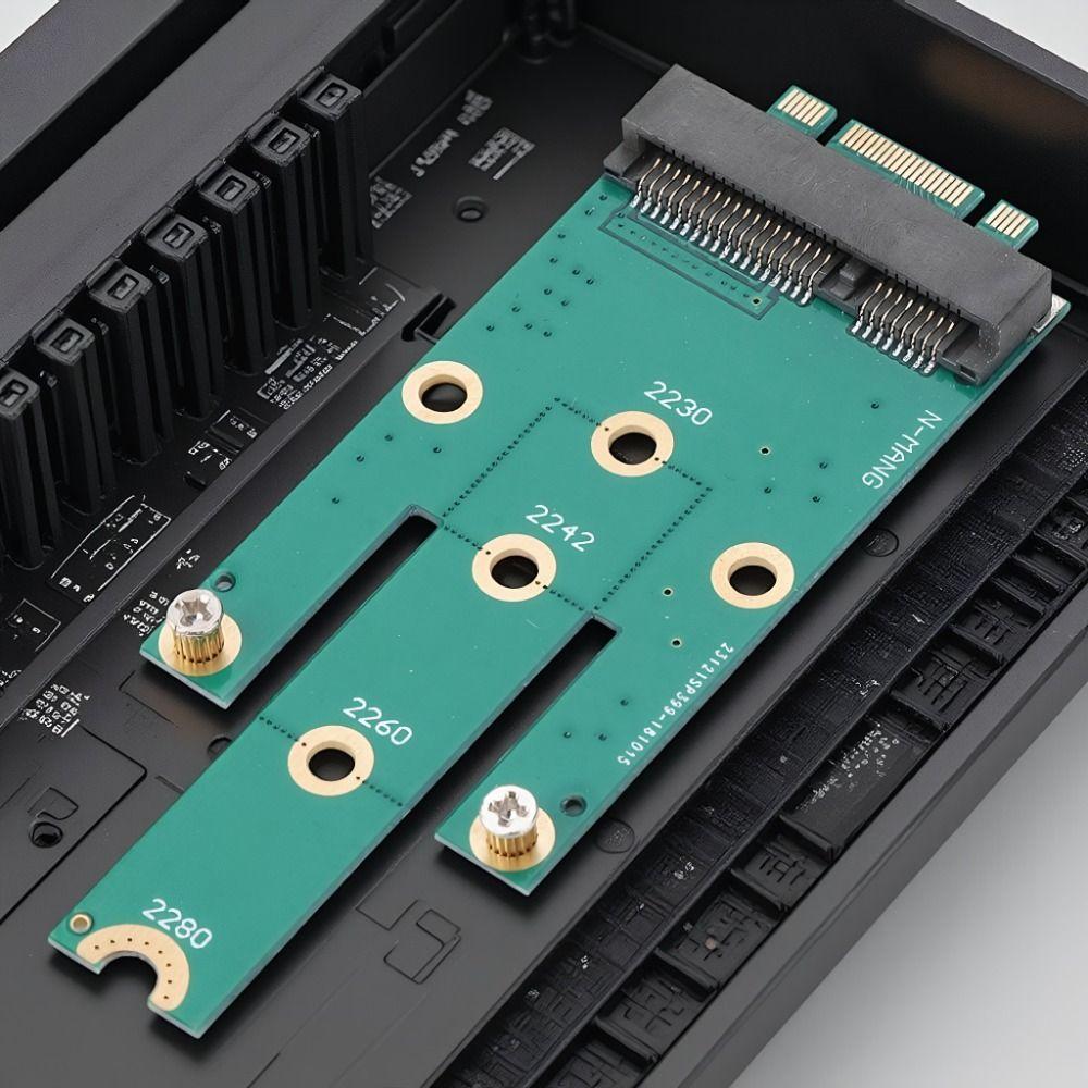 MSATA Interface MSATA To NGFF Adapter Plug and Play Mini PCIe to M.2 Adapter  Data Transfer