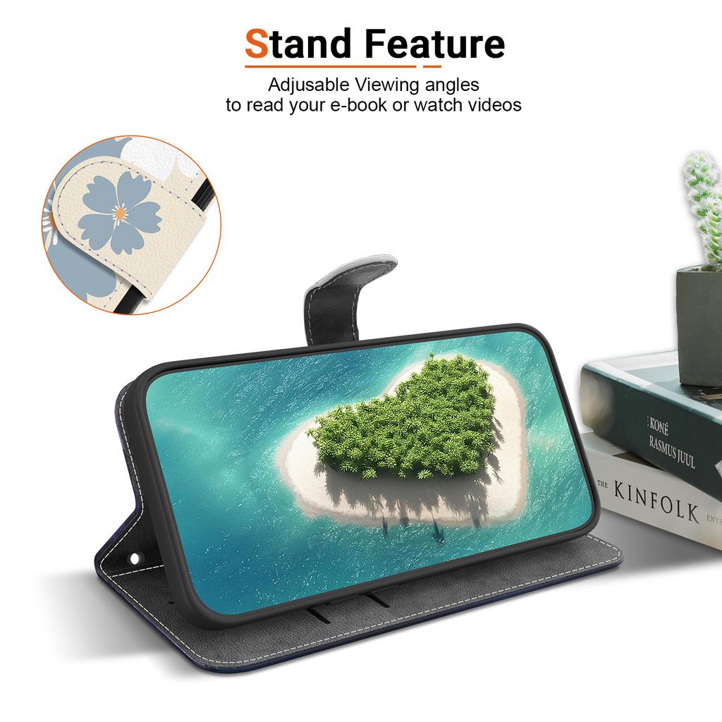 For Xiaomi 15 Pro Wallet Case Pattern Printing Leather Stand Phone Cover with Strap