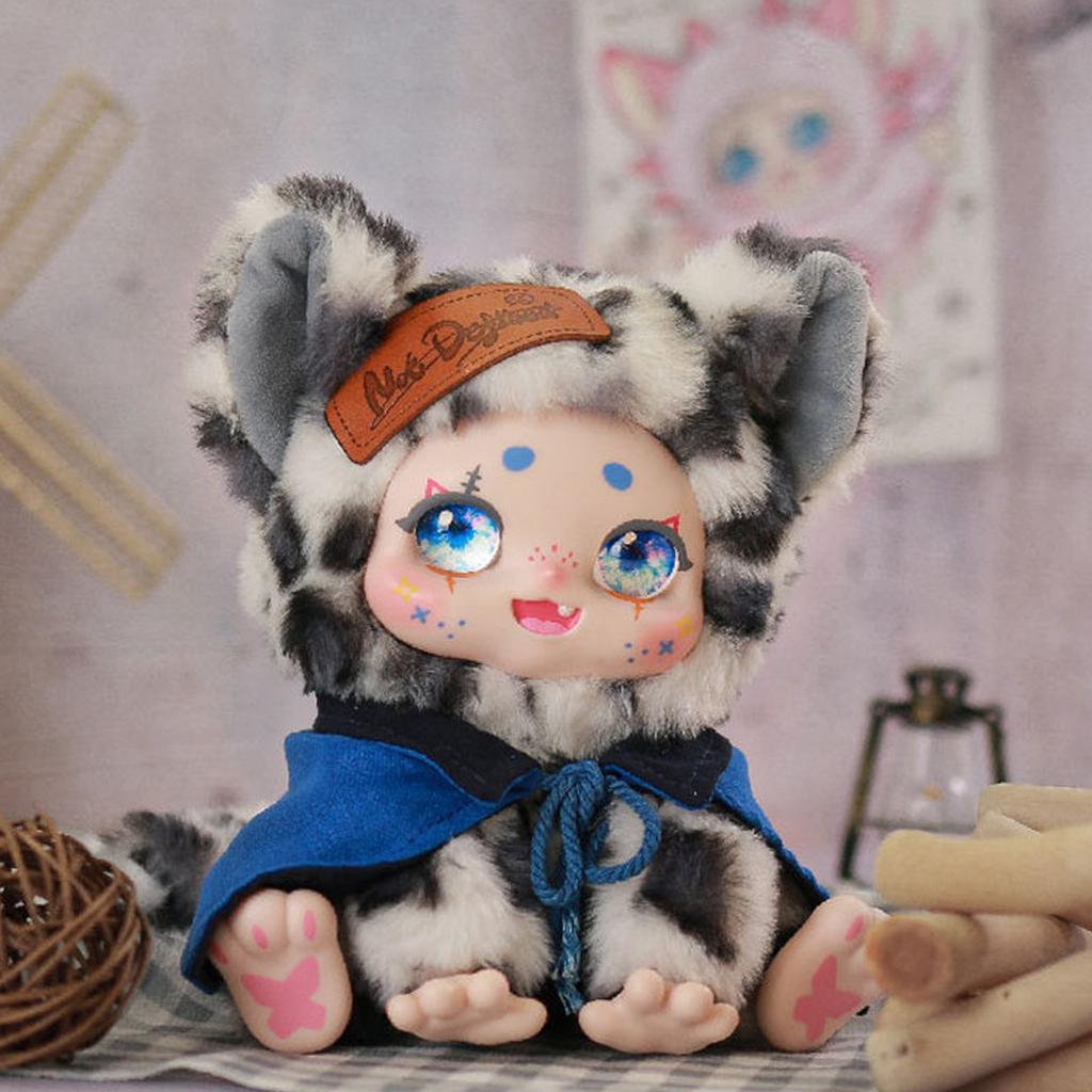 Cute Vinyl Plush Figures, Take A Of Bear Series Plush Doll, Kawaii Collectible Toys Figure Mystery Box For Birthday Gifts, Single Box