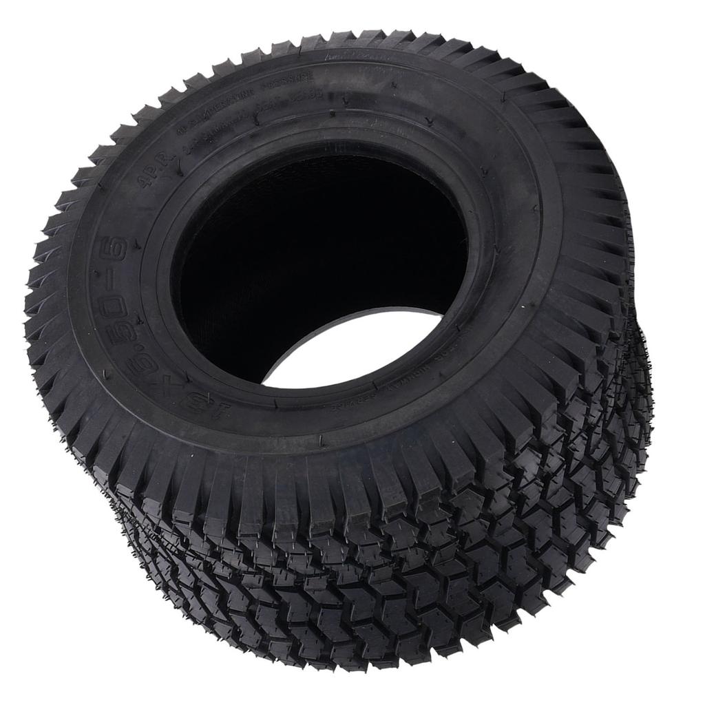 13x6.506 Tubeless Lastik 6PR Patlamaya Dayanıklı 6 inç ATV UTV Lastiği Go Kart Golf Arabası Bahçe Çim Biçme Makinesi için