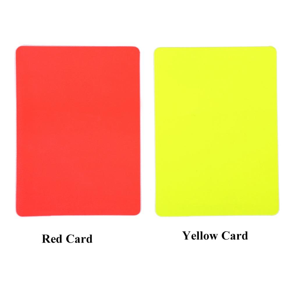 3PCS PVC Referee Warning Cards Side Pen Holder Card Wallet Protective Cover Volleyball Games