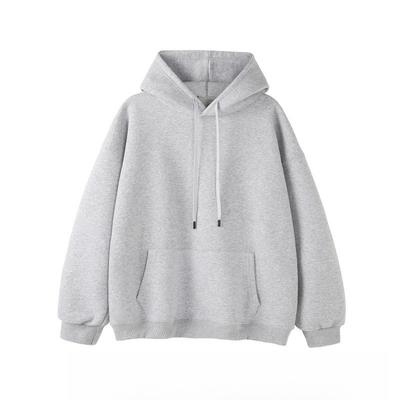 Autumn and Winter Trend Large Size Compound Loose and Versatile Casual Hooded Sweater Men