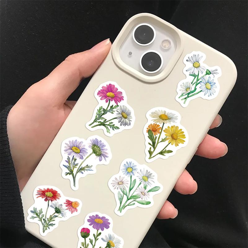 High-Quality 500Pcs High-Quality Daisy High-Quality Stickers High-Quality Roll High-Quality Cute High-Quality Flower High-Quality Stickers Sun-Proof