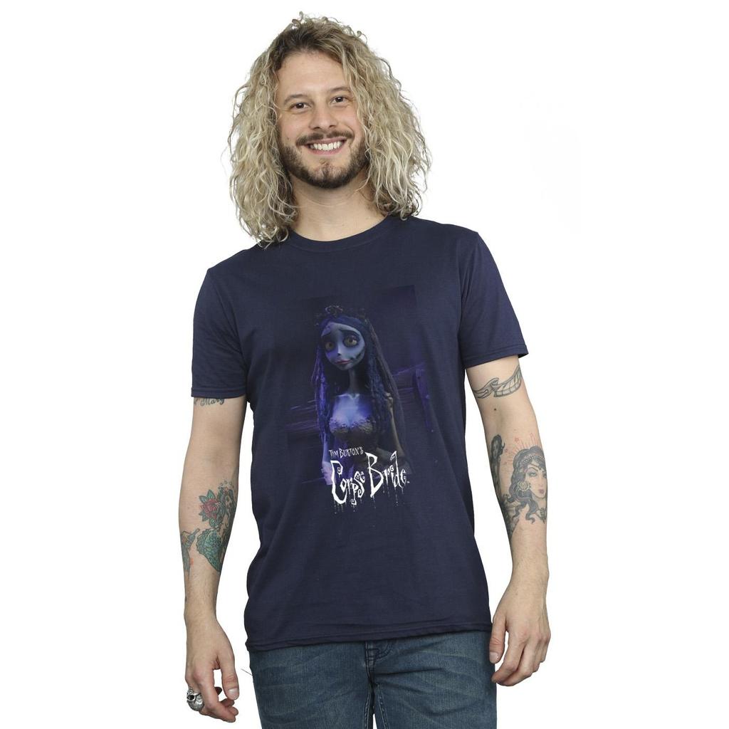Corpse Bride Mens Emily Poster T-Shirt