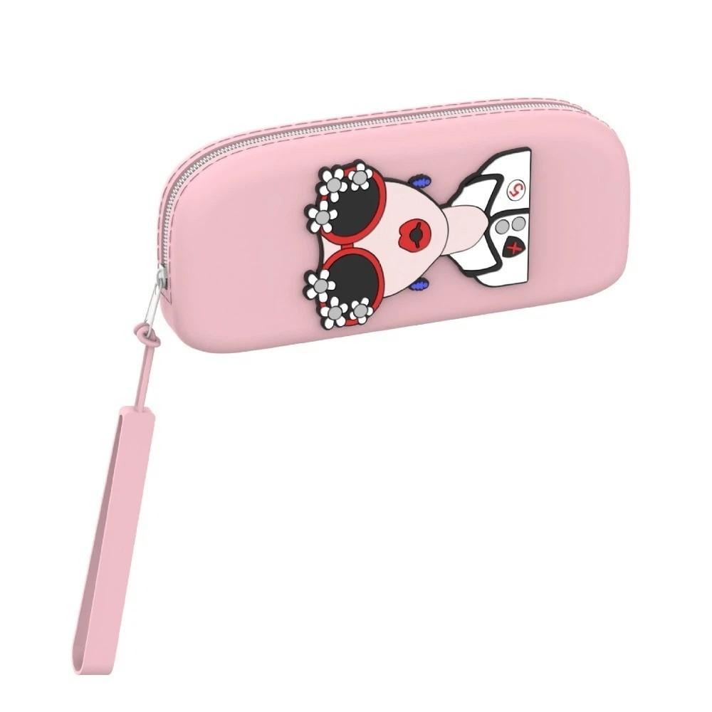 Soft Silicone Eyeglasses Pouch Case Wristlet Strap Glasses Holder Pouch Travel Use