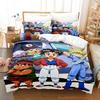 Cool Personelity Kpop Madou King Granzort Bedding Set Cartoon Anime Three-Piece Set Adult Kid Bedroom Three-Piece Suits 3D