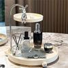 M-Modern-Makeup Organizer Tray Cosmetics Jewelry Lipstick Skin Care Rack Perfume Watch Glasses Key Rack Bathroom Shelf