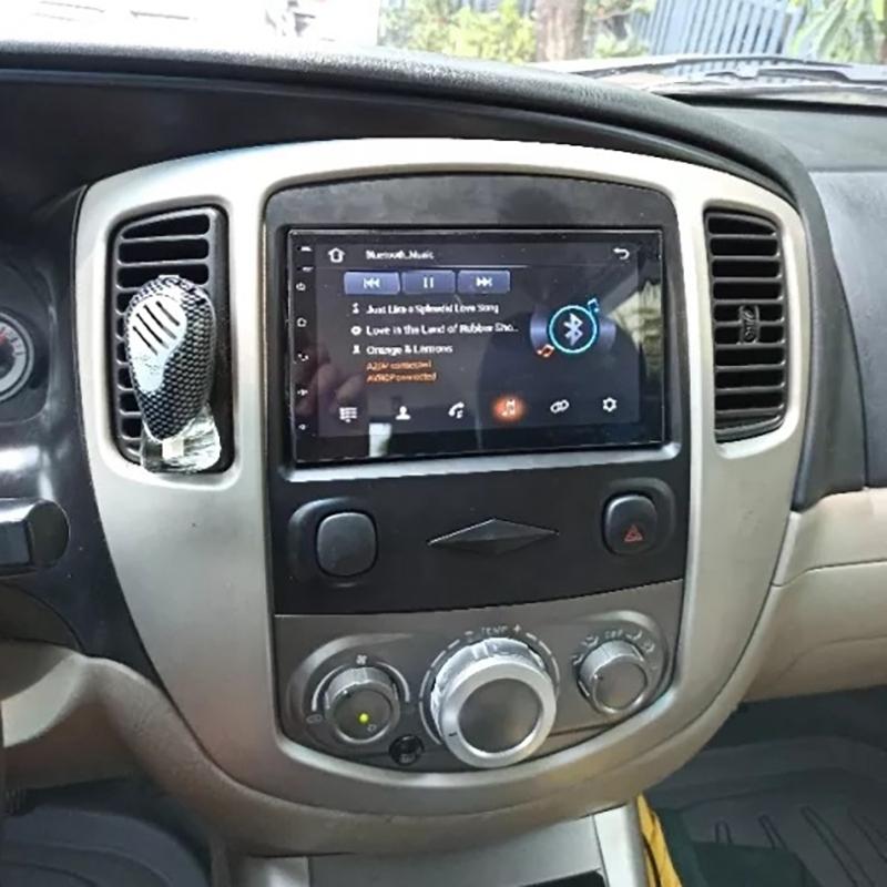 2DIN Панель для автомагнитолы Ford Escape 2008-2010 Рамка для DVD-магнитолы Адаптер Установочная Панель Декоративная Накладка-Комплект A87Q