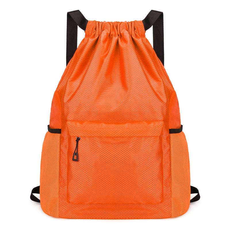 Large Capacity Lightweight Drawstring Backpack for All-Season Sports and Travel