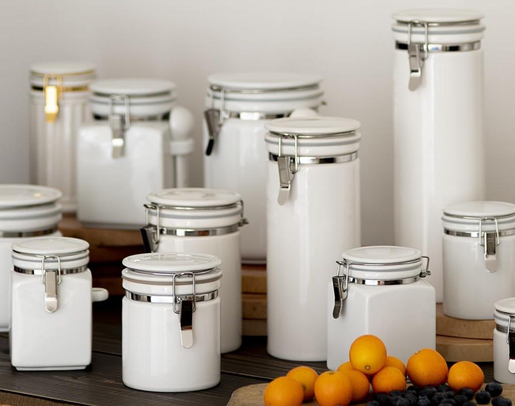 ZERO JAPAN Square Canister S, White, SC-44 WH
