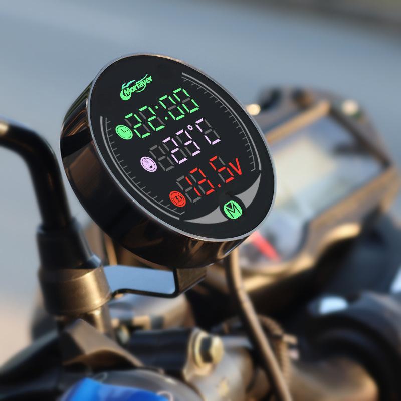 Motorcycle Electronics For NMAX PCX XMAX 125 250 300 XJ6 CB650F AEROX Water Temperature Hour Counter Meter Engine Hours