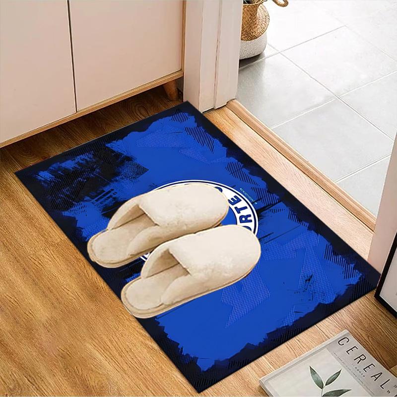 Fc Emblem Printed Office Carpet Chair Cushion  Entryway Rug, Rugs for Living Room, Bedroom Christmas gifts