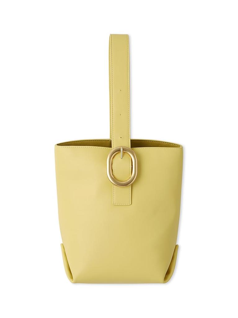 Mira Owen Medium Bucket Bag 09WGB251801 YEL Buckle-Attached Women's