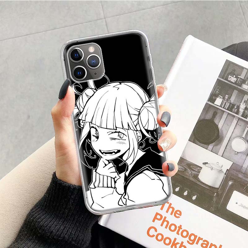 Anime Himiko Toga Boku cute Phone Case For Apple iPhone 17 Air 16 15 Plus 14 + 13 Mini 12 11 Pro Max 7 8 SE 16Max Soft Shell Cov