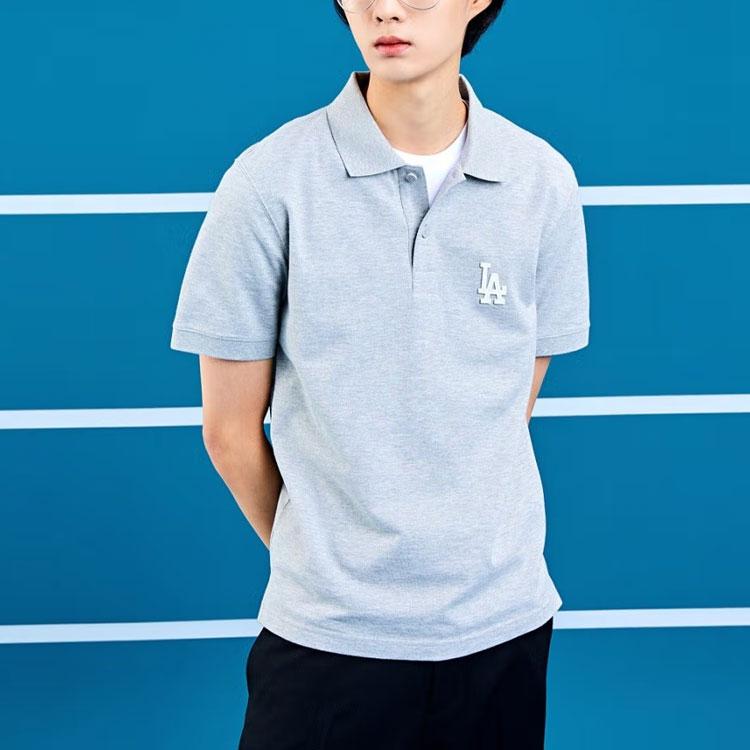 New MLB Los Angeles Dodgers Polo Shirts Men's Gray 3LPQ01023-07MGS