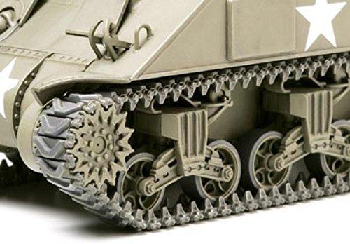 Tamiya 1/48 Military Miniature Series No. 05 U.S. Army M4 Sherman Tank Early Model Plastic Model 32505