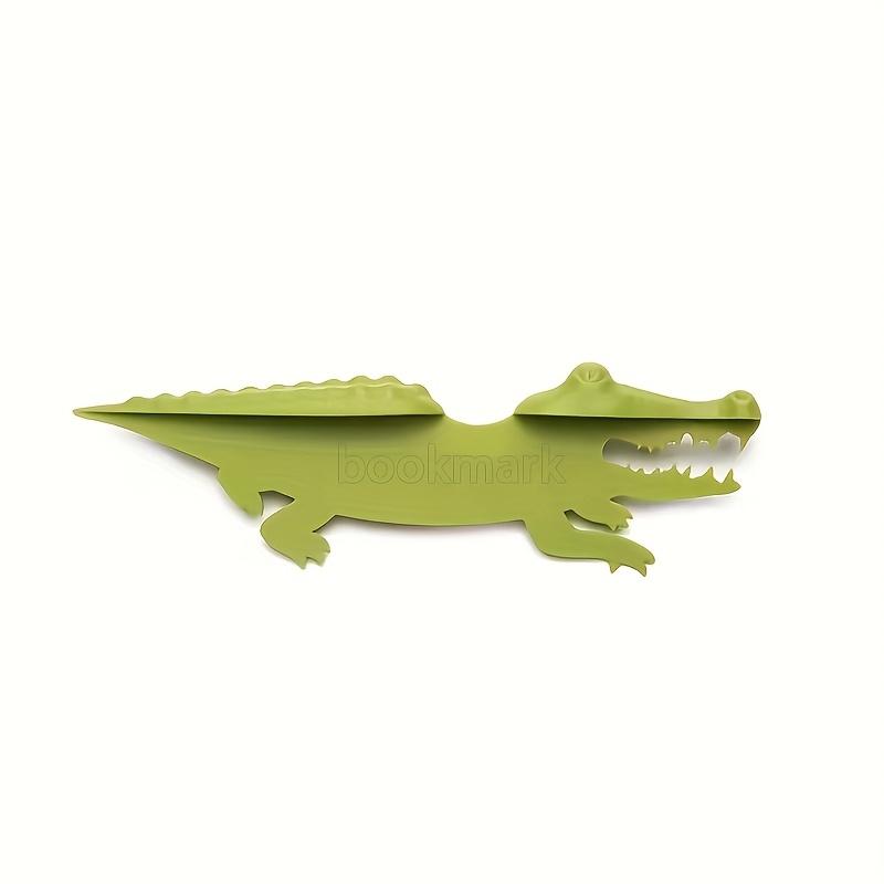 

Cute Crocodile Bookmark Creative Animal Reading Tool Durable Page Marker