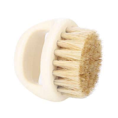 Brocha de afeitar de pelo de jabalí para hombres, cepillo para recortar barba y bigote, herramienta de afeitado para salón #03