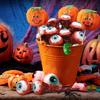 Halloweenové falešné oční bulby Vykulené oční bulby Rekvizita Realistické hrůza Realistické krvavé simulované oční bulby pro Halloweenskou párty