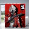 Zenless Zone Zero Shower Curtain Waterproof Polyester Fabric Paint Colorful Bath Curtains Home Bathroom Decor Curtain With Hook