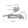 Adjustable Toggle for Latch Clamp Smoker for Latch Clamp Quick Release Pull for Latch Toggle Clamp for Trunk Chest Tool