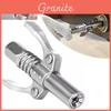 Durable Stainless Steel Universal Grease Gun Nozzle With Dual Handle Design For High Pressure Applications