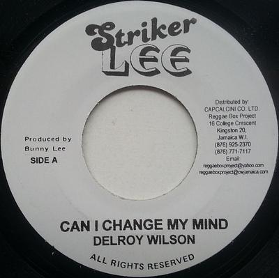 7inch Record DELROY WILSON / I-ROY - Can I Change My Mind / Rose Of Shar NONE Striker Lee Jamaica Reggae, Ska & Dub Used