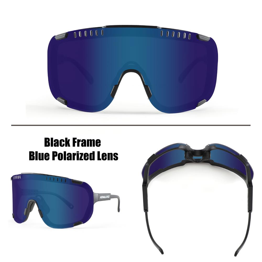 KEMALOCE 2025 Photochromic Cycling Sunglasses UV400 Outdoor Sports Men Women Bike Running MTB Eyewear Driving Goggles