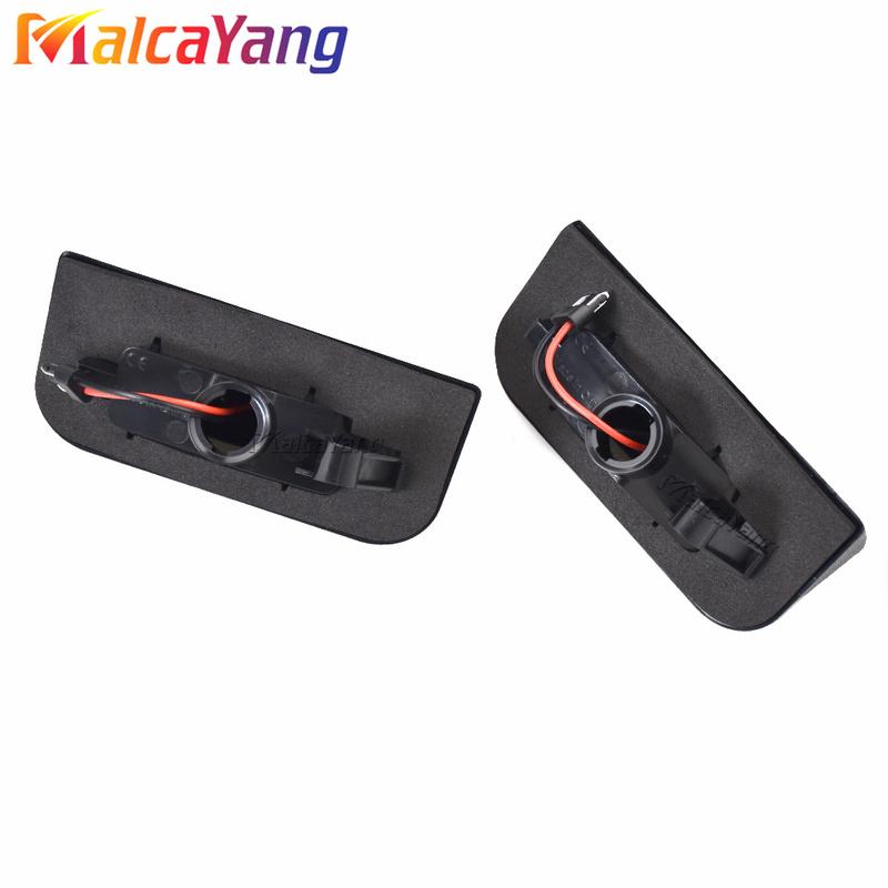 2Pc Error Free White LED Number License Plate Light Lamps For Peugeot Expert Partner Rifter Traveller Ranch OEM#:6340G7 & 6340E9