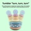 Rainbow Tower Wooden Stacking Blocks For Kids Educational Cognitive Play