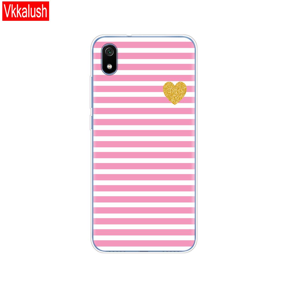 Silicon Case For Xiaomi Redmi 7a Cases Full Protection Soft Tpu Back Cover For Redmi 7 A Bumper Phone Shell Bag Coque