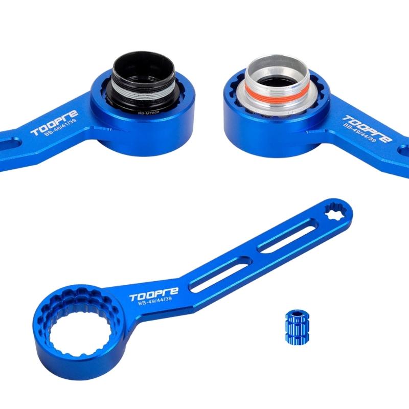 39mm/41mm/44mm/46mm/49mm 6 In 1 Bicycle BB-Wrench Hollow Central Axle-Wrench DUB Crankset Installation Removal Tool