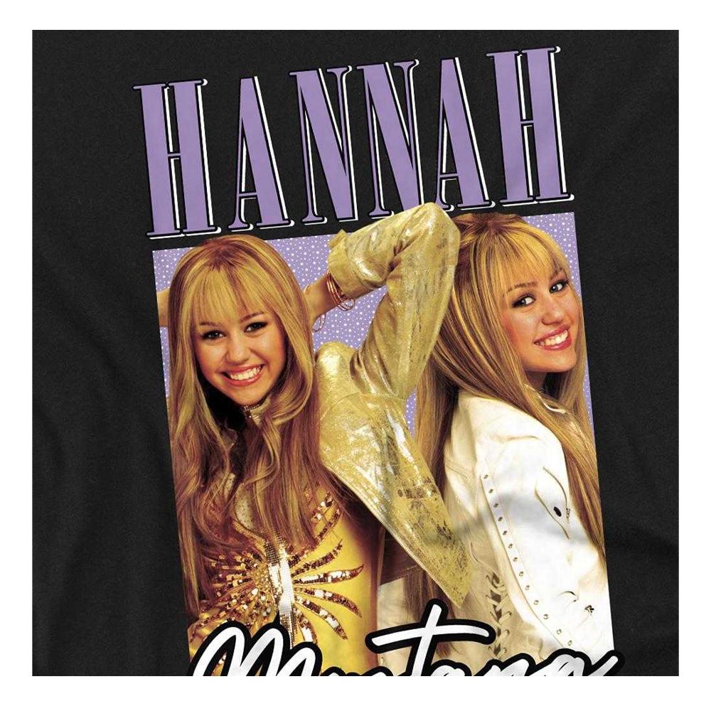 Hannah Montana Unisex Adult Hannah Montana Montage Long-Sleeved T-Shirt