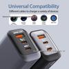 150W Multi-Port Fast Charger with 1 USB-A + 2 USB-C PD Ports - Compact Travel Adapter