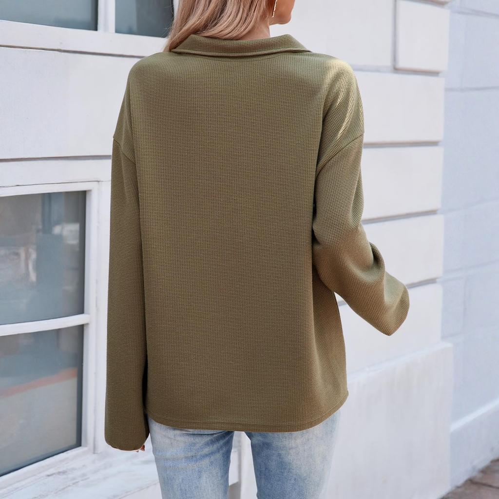 Women's Fashionable Long-sleeved Casual Zipper Jacket Hoodie Top