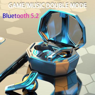 Wireless Bluetooth 5.2 Headset Stereo Sound Low-Latency Gaming Bluetooth Headset Noise Reduction Mini Earbuds Earphone With Mic