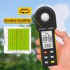 HoldPeak HP-5000A Portable Digital Luminance Meter 1-400,000Lux Range 0.1LUX/FC Resolution Data Logging with Backlight Feature