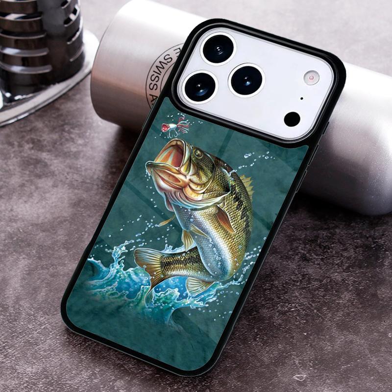 Fishing Box Hunting animal and fishing man Phone Case for iPhone 17 16 15 Pro Max Air 14 13 12 11 Plus Shockproof Cover