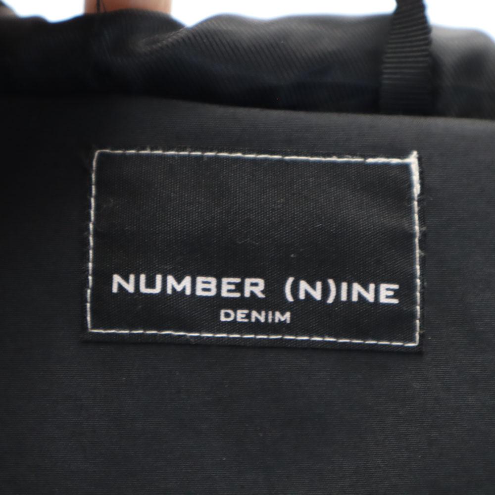 NUMMER(N.)INE Langarm Nylonmantel M Schwarze Serie Kapuze Herren Gebraucht