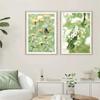 Spring Sunflower Windmill Farmhouse Rural Plant Flower Wall Art Canvas Painting, Yellow Poster Picture Perfect Living Room Decor