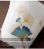 Yangzhi Jade Porcelain Travel Tea Set - Ceramic Kung Fu Teapot with Logo