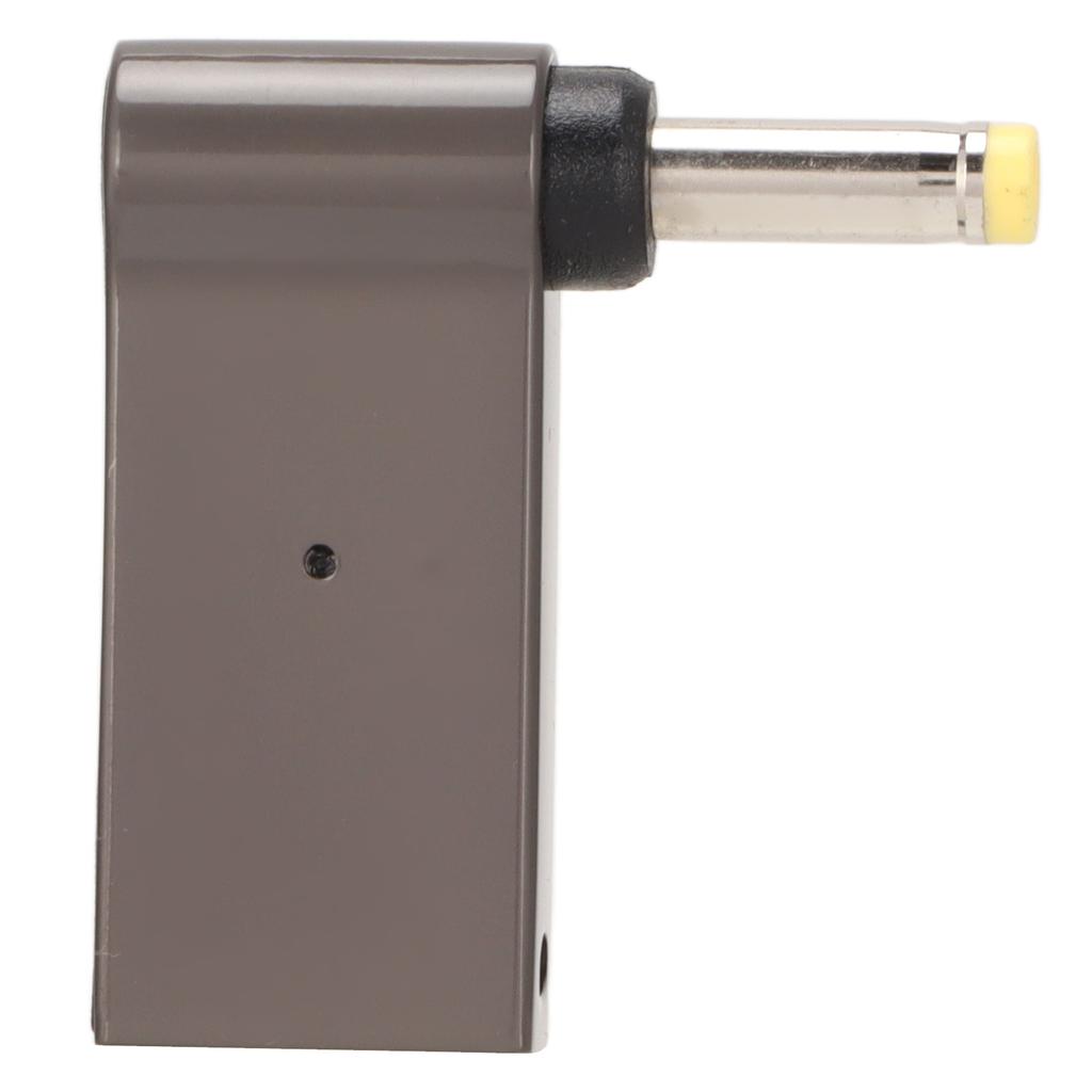 Type C Female Input to DC Adapter PD Fast Charging Chip Aluminum Alloy Material Elbow Design 100W Notebook Power