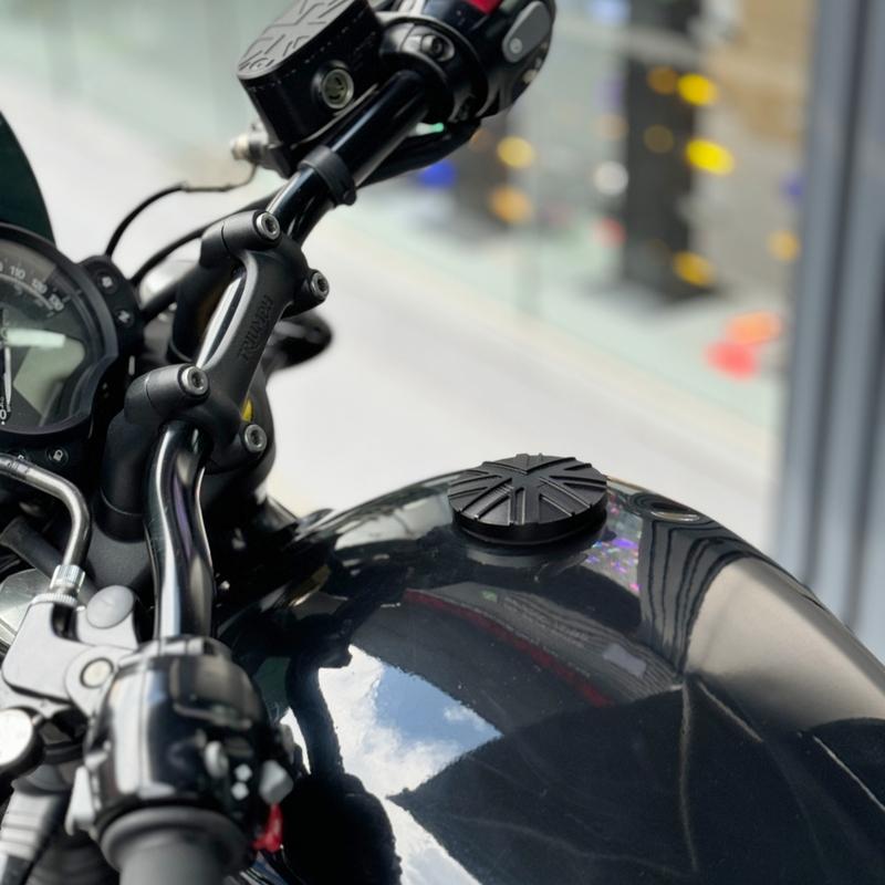 For Triumph Bonneville Bobber T120 T100 Street Twin Scrambler Thruxton 900 Motorcycle Petrol Fuel Gas Tank Cap Retro Oil Cover