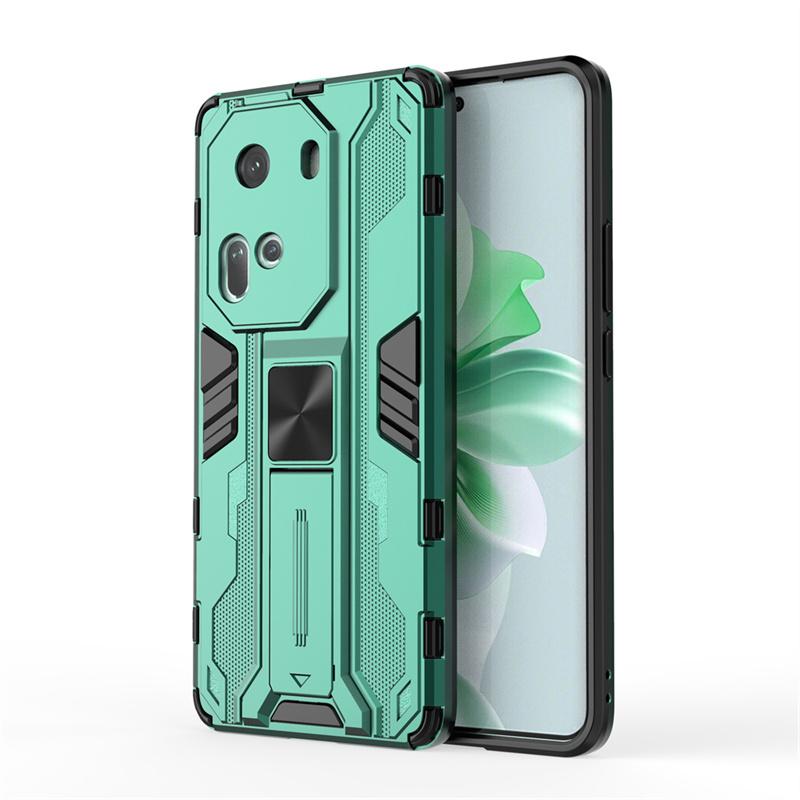 For OPPO Reno 11 5G Case Car Magnetic Holder Stand Armor Funda For OPPO Reno11 5G 6.7" CPH2599 Camera Protect Hard PC Back Cover