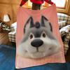 Game P-Party A-Animals Throw Flannel Cozy Print Blanket, Portable, Durable Machine Washable Cute Cool