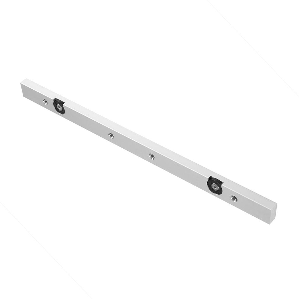 Aluminium Alloy Miter Bar Slider Table Saw Gauge Rod Woodworking Tool Sturdy In Use 450mm