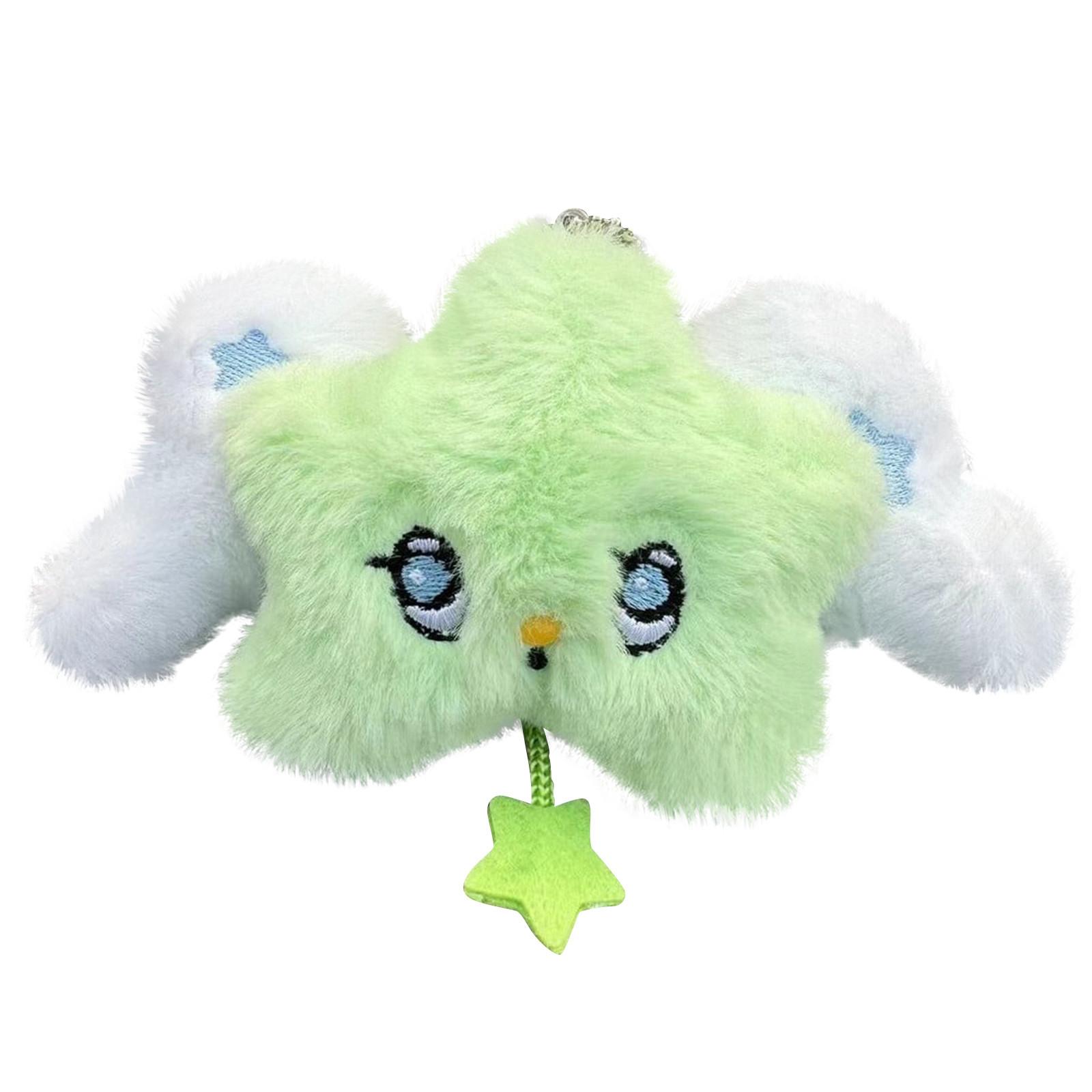 

Брелок-подвеска в виде Звезды на рюкзаке зелёный